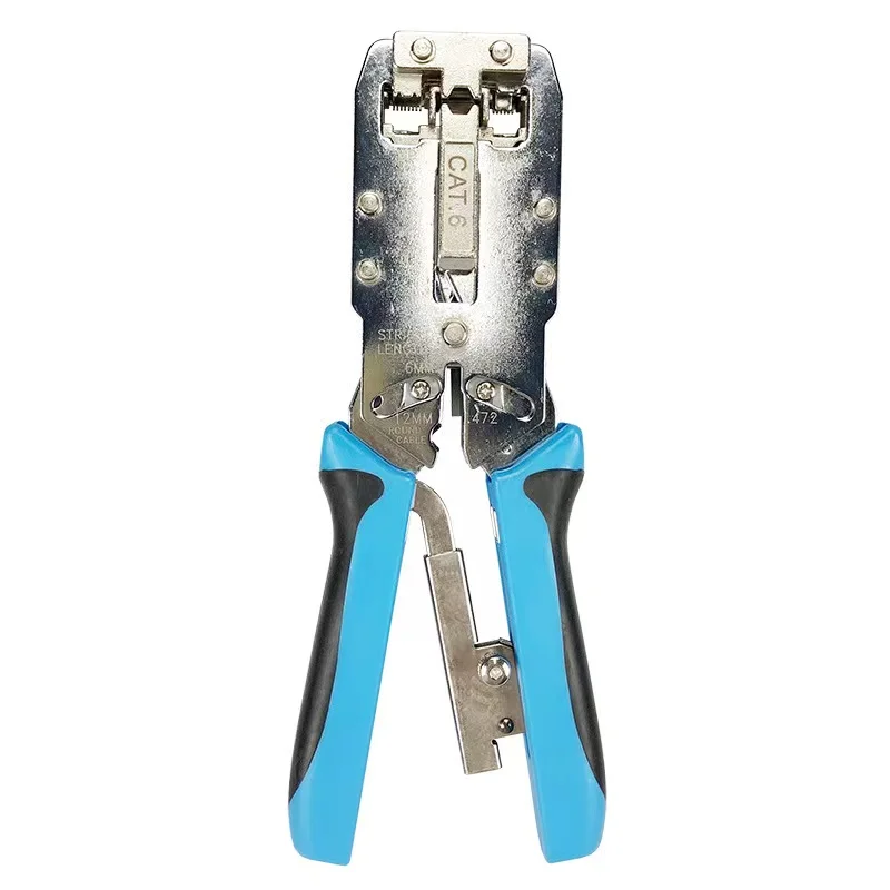 CAT6 RJ45 crimping tool 6p 8p network connector double ratchet pliers
