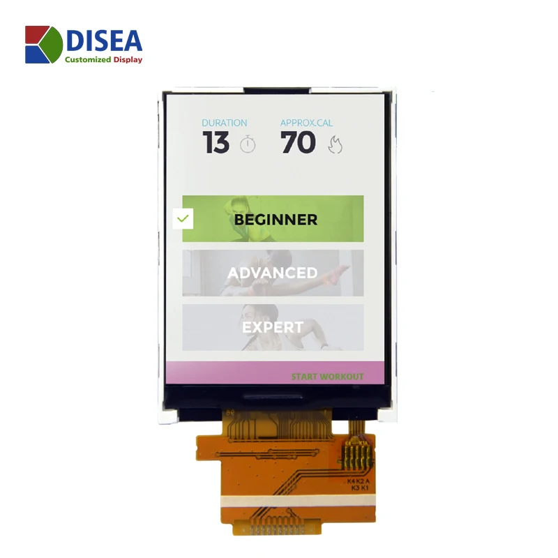 2,4 дюймовый 240*320 TFT ЖК-модуль Дисплей 4-wire-SPI/10PIN ST7789V TN ЖК-резистивный сенсорный экран для промышленных инструментов