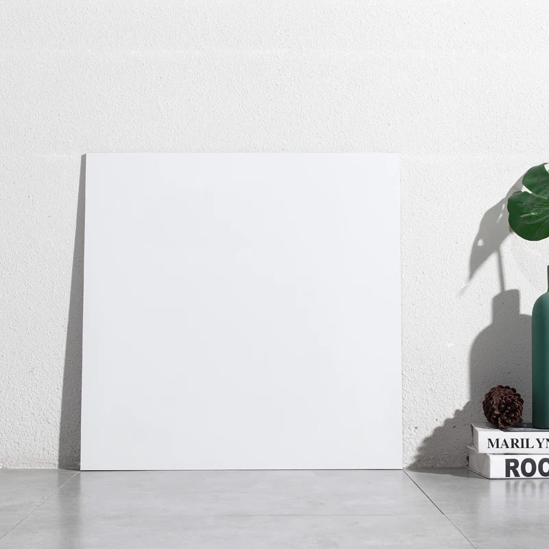 600x600 Super White Porcelain Tile Kitchen Wall Tiles Polished Surface Home Decorative Ceramic Tiles