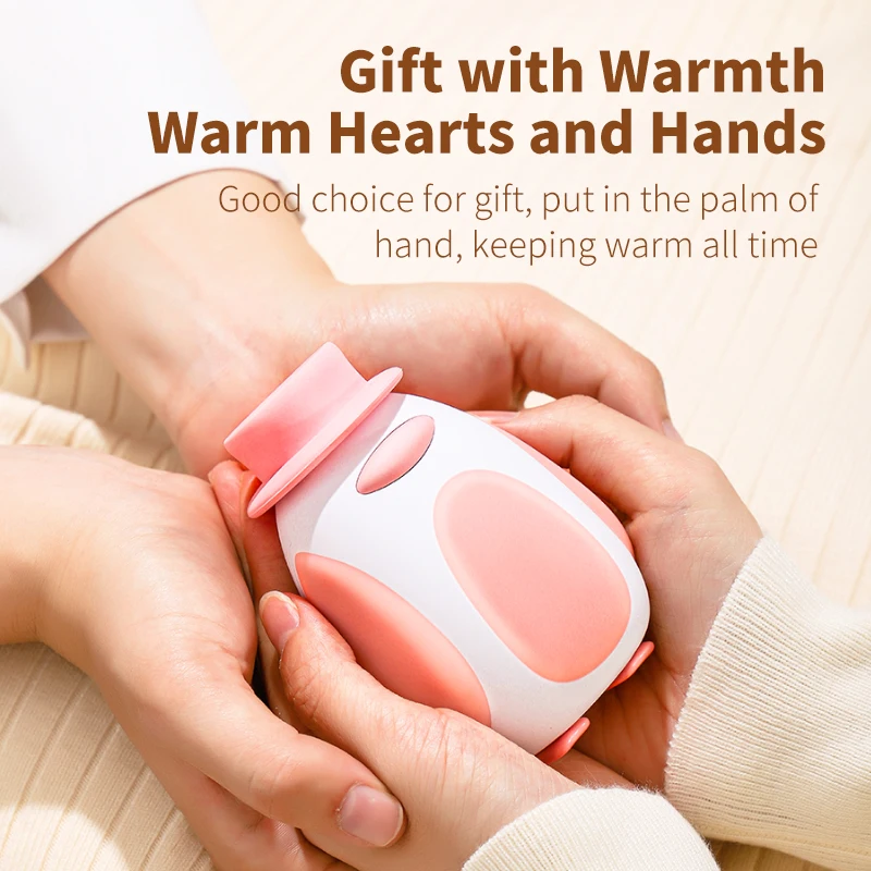 Мини-грелка для рук портативная с зарядкой от USB, 6000 мАч