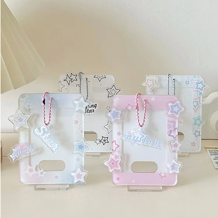 Stocks Tablet Pc Stand Holder Custom Kpop Idol Acrylic Photocard Holder Idol Stars Pc Holder Kpop