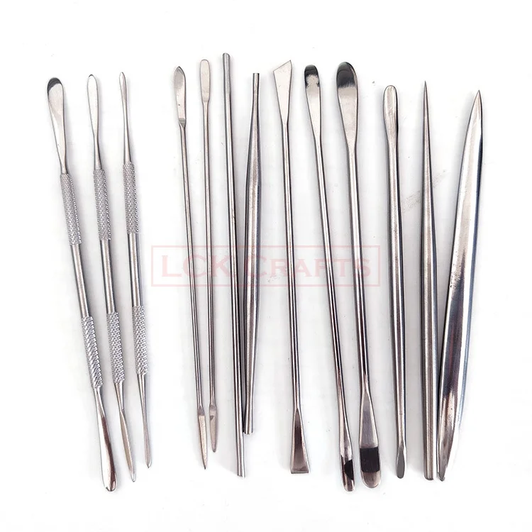 Needle Crafting Stick Pottery Clay Engraving Sculpting Tool Stainless Steel DIY Detail Tool Craft Clay Sculpting Tools