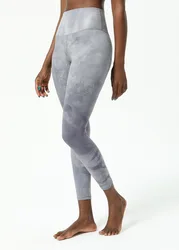 1903 tie dye high fitness rise buttery soft  workout women legging