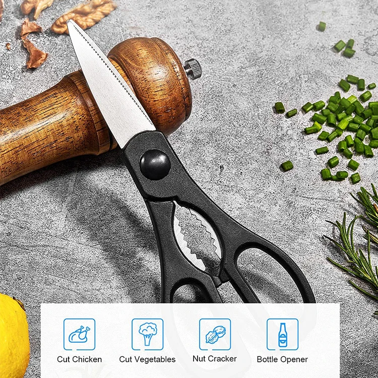 16 Pieces Professional Stainless Steel Kitchen Knives Black Grill Scraper Carbon Sharpening Chinese Knife Set With Acrylic Stand
