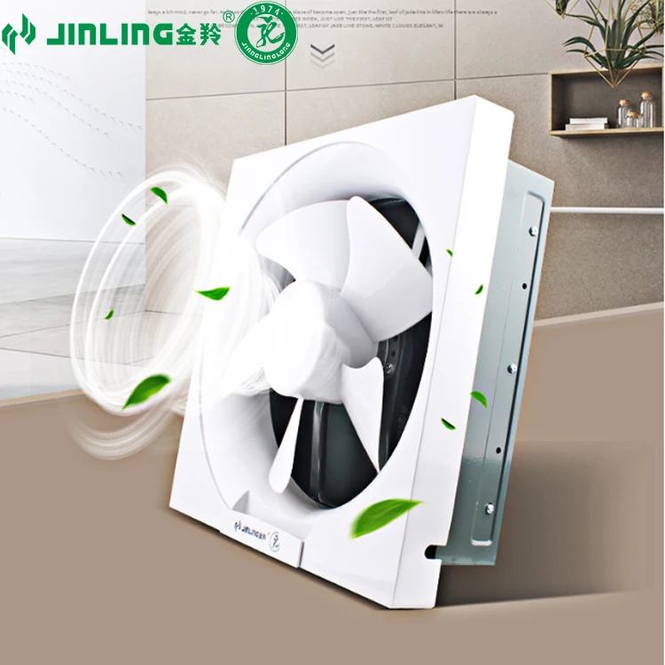China manufacturer 47W high air volume kitchen wall mounted ventilation 12 inch exhaust fan price