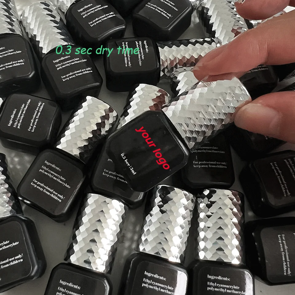 Strong Low Humidity UV Lash Glue Fast Drying Lash Extension Glue Private Label Eyelash Extension Glue Adhesive