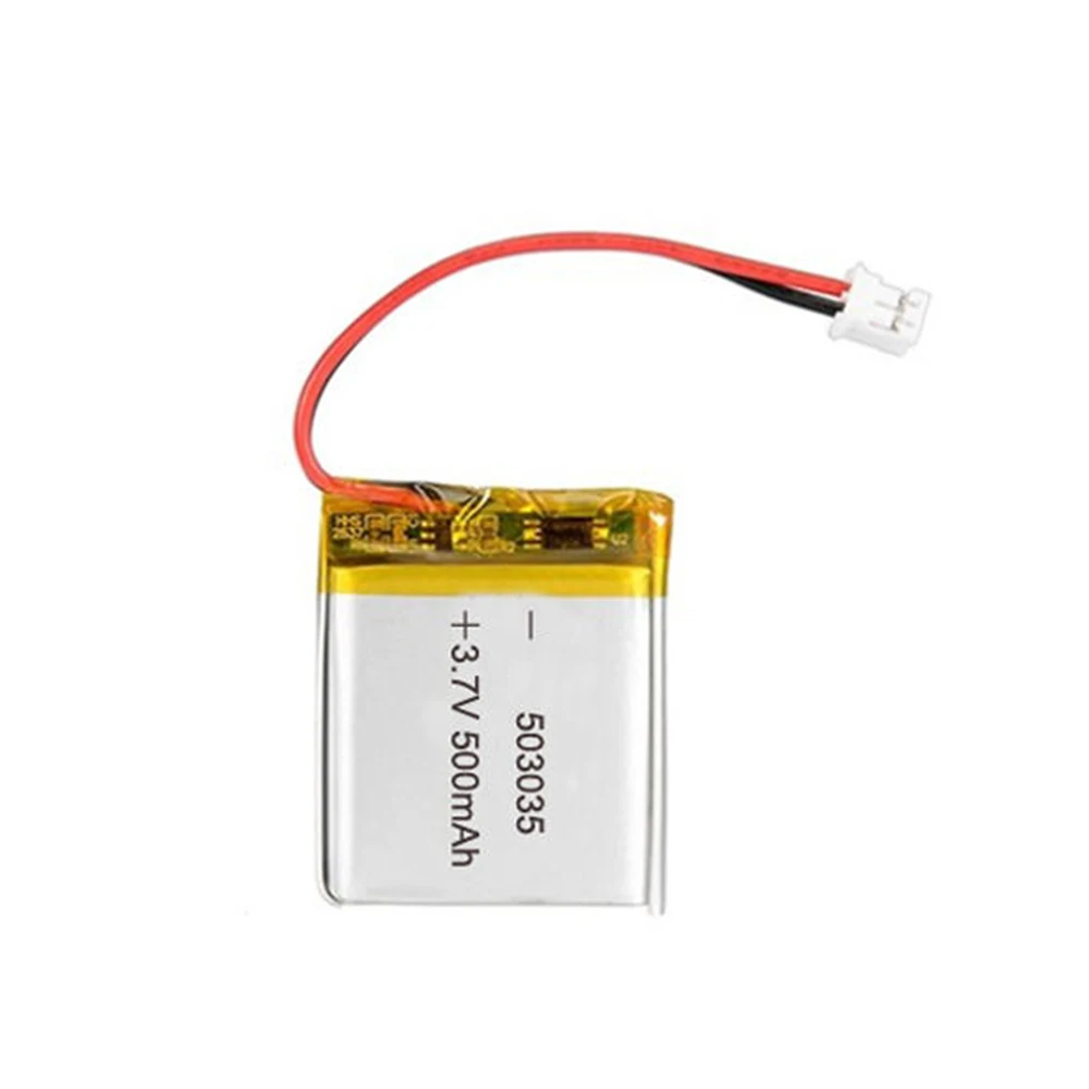 Hot Selling Lithium Battery Factory 503035 3.7V 500mAh Rechargeable Li-Polymer Battery For Small Devices