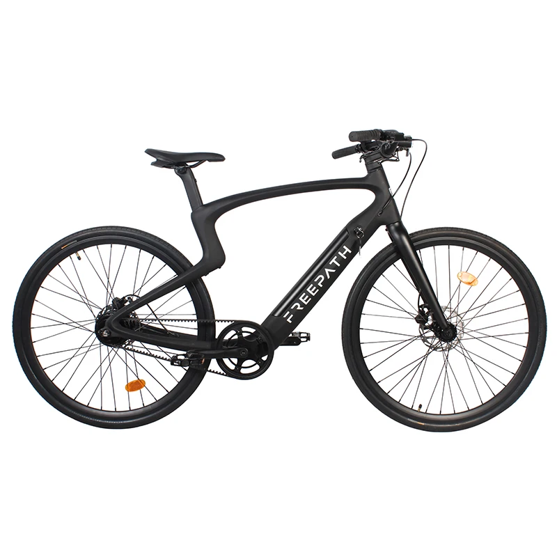 Легкий вес углеродного волокна ebike без средней трубки 16 5 кг ремень привода