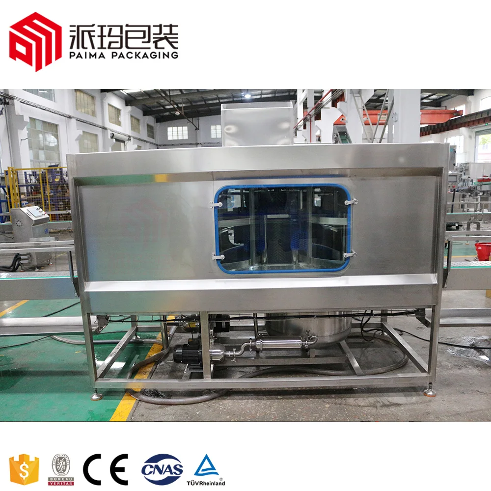 Factory 10L 19L 20L Polycarboonated Bottle Bottling Plant 5 Gallon Dispenser Barrel Water Filling Machine