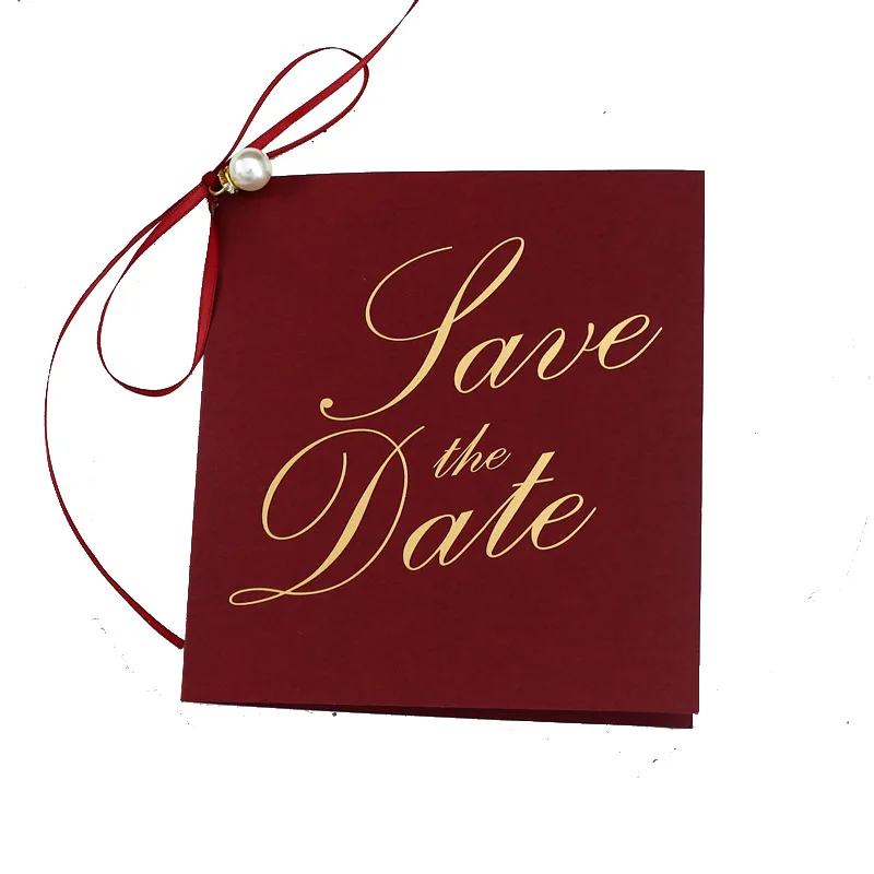 Birthday party wedding exhibition senior bronzing invitation customization