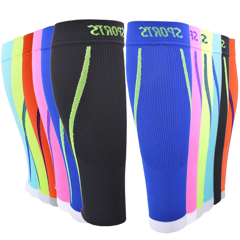 Compression Calf Sleeves (20-30mmHg) for Men & Women - Perfect Option for Running, Shin Splint, Medical, Travel, Nursing