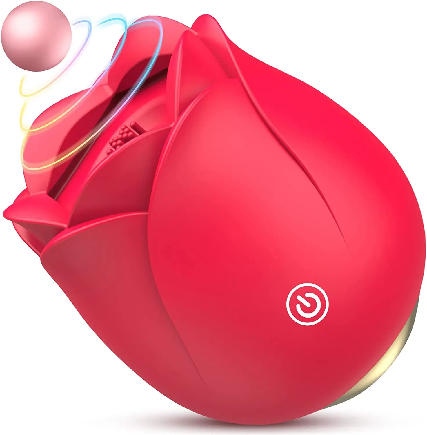 S-HANDE juguete sexual  Wholesale nipple clitoral sucking tongue vibrator rose sex toys flower vibrating vibrador rosa for women