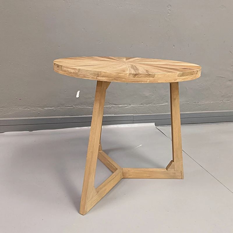 Modern round Log Coffee Table for Home Living Room Furniture Versatile Use-XZ-24927