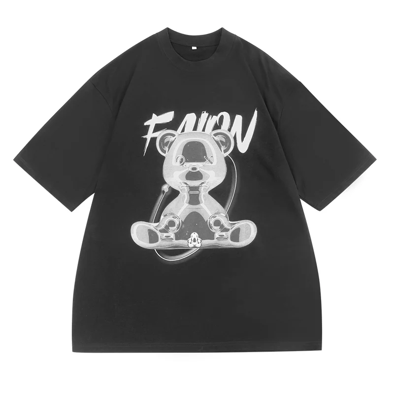 New fashion factory graphic t shirt oversize young men t shirt