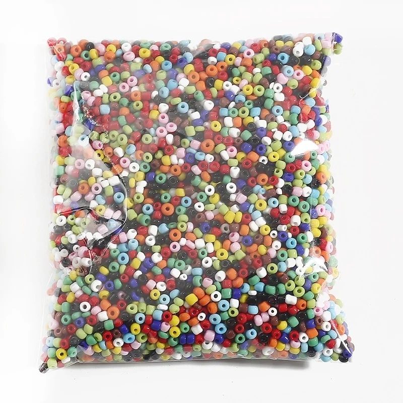 Wholesale Round 2mm 3mm 4mm Opaque Glass Seed Beads Bulk For DIY jewelry making