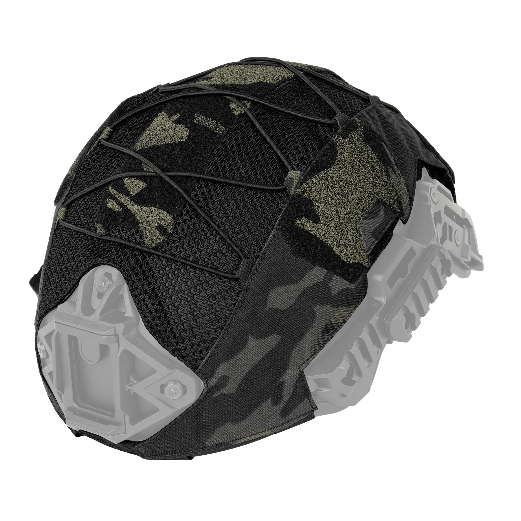 TOPTACPRO Original Camo Camouflage Tactical Hunting Gear Wendy Helmet Cloth Headwear Helmet Cover For Team Wendy Helmet