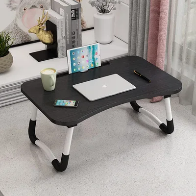 Portable Wood Laptop Table for Bed From China Folding Computer Desk  Small Computer Desk  Computer Desk in Bed
