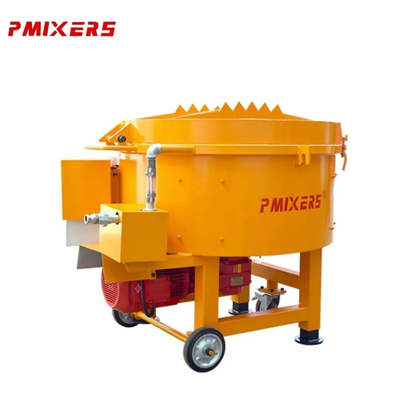 High Quality 300 Liter Concrete Mixer Portable Pan Concrete Mixer