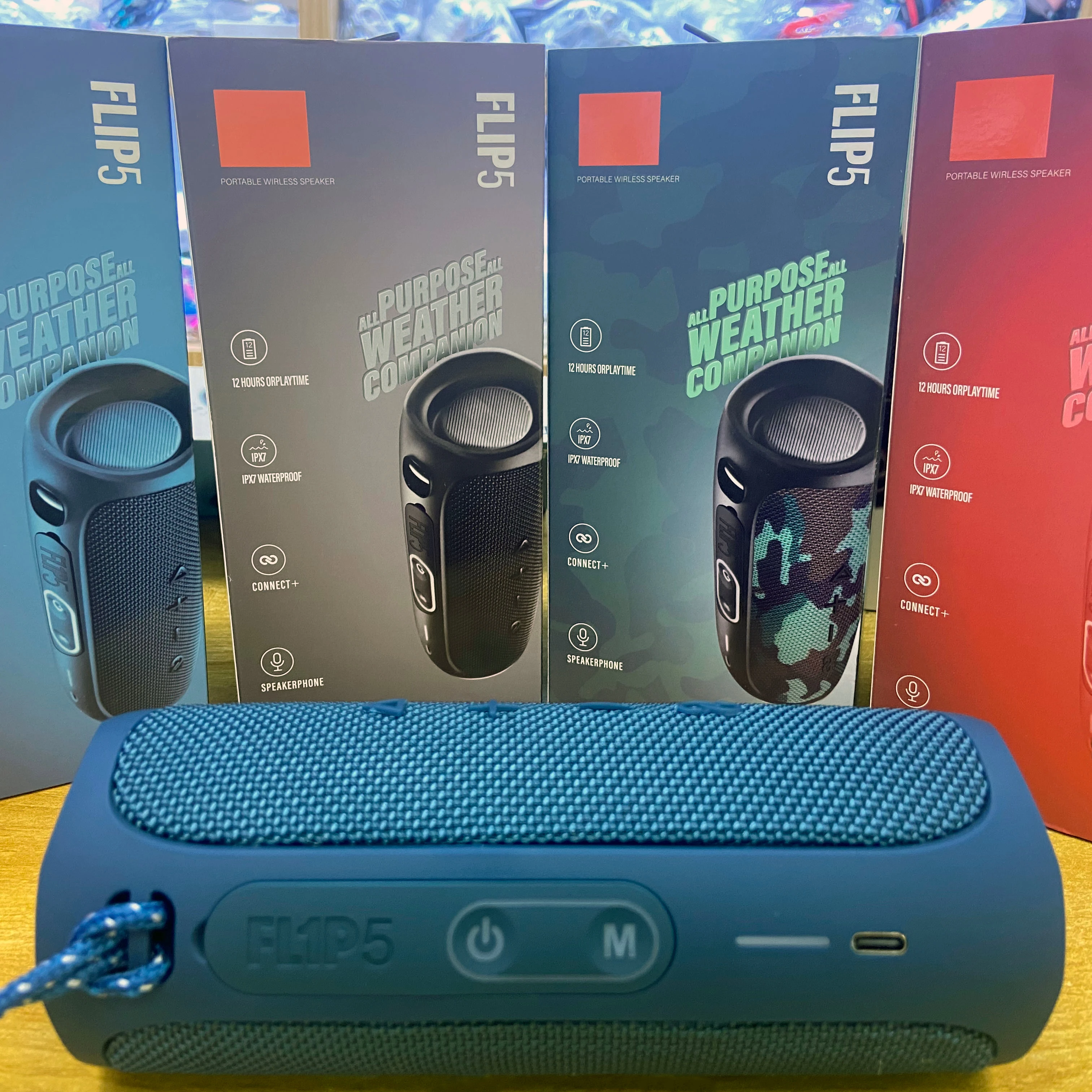 Flip 5 Original 1:1 Waterproof BT V5.0 Hifi Speaker For Jbl Speakers Super Bass Wireless Outdoor Speakers For Jbl