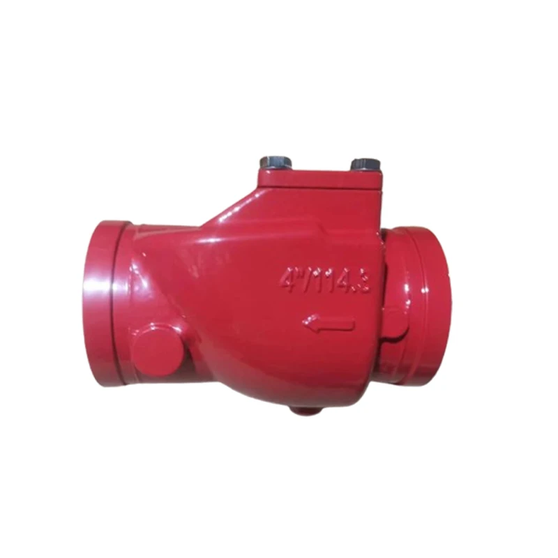 CA-Fire protection Saddle type Fire Sprinkler System Ductile Iron Water Flow Indicator