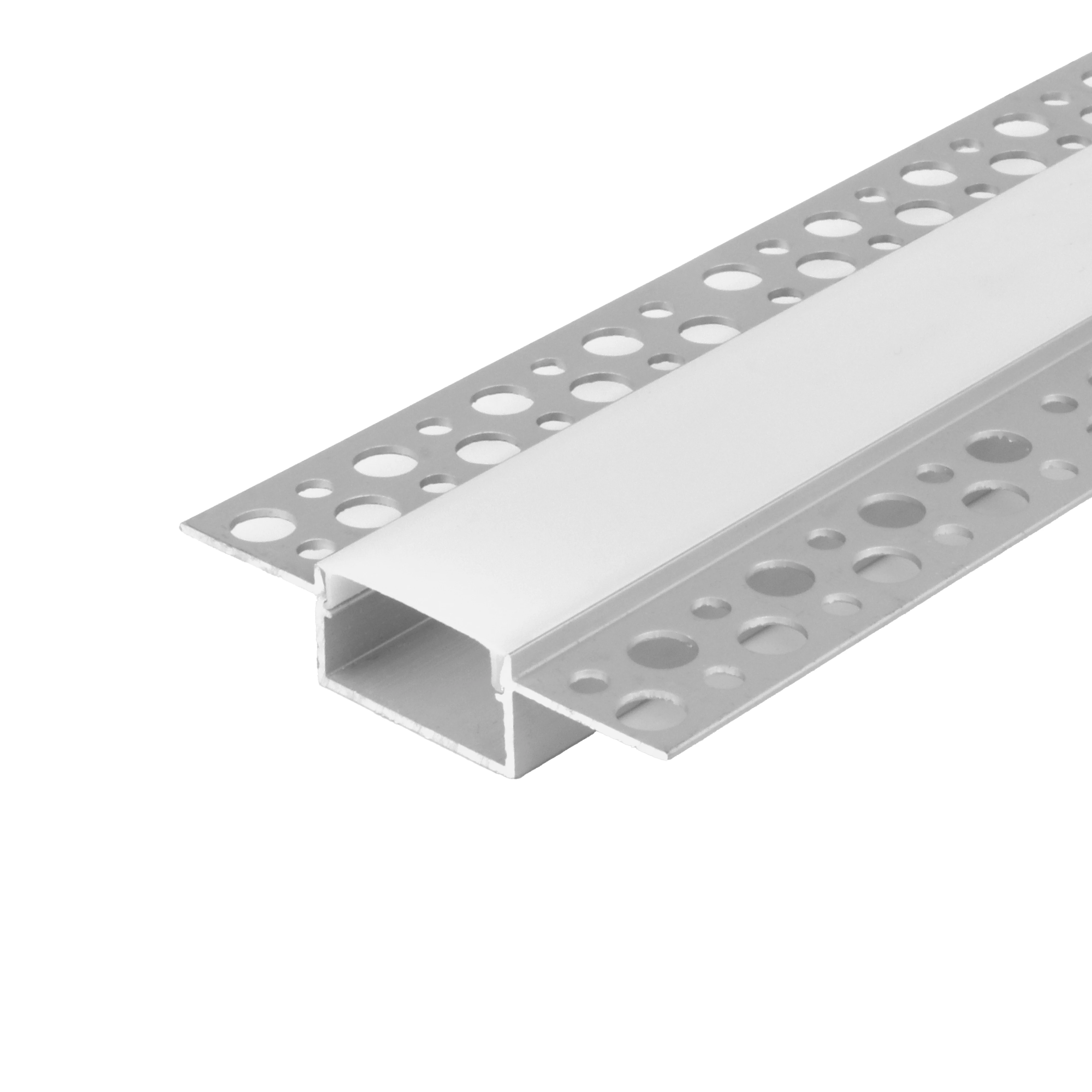 Led Strip Light Track Aluminum Profile for Led Strip Lights with Mounting Clips Accessories