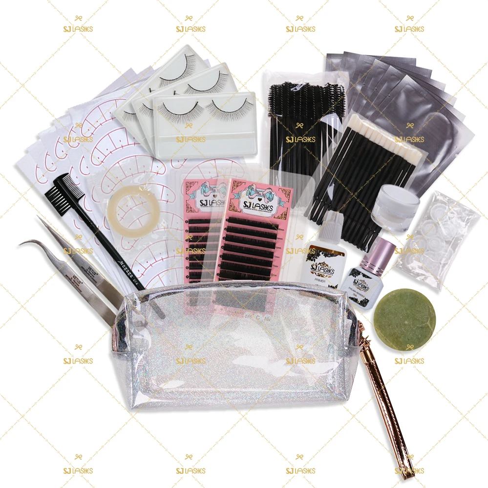 Eyelashes Extension  Mini Training Kits For Eyelash Packaging Box