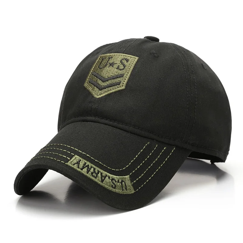 
SHTONE Professional Custom Made Cotton Twill 6 Panel Structured Sports Baseball Caps Hats With 3D Logo 