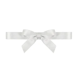 Миди Фабрика золотой серебряный пурпурный материал на заказ регулируемая лента луки Роскошная Подарочная коробка лук оптовая продажа