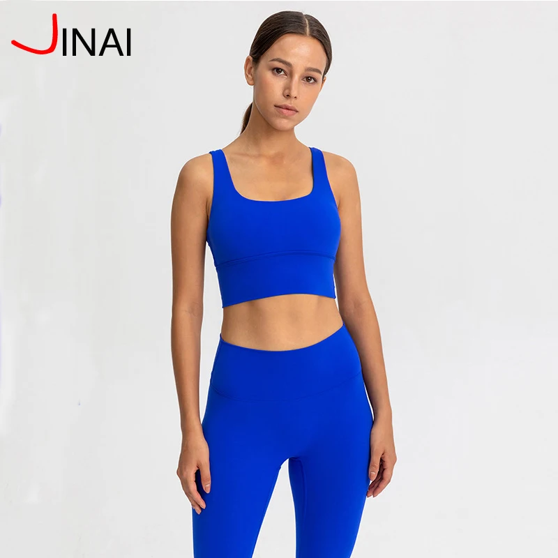 8697 2021 New Design Private Label Fitness Compression Colorful Women Workout Yoga Set Suit butt lift sets
