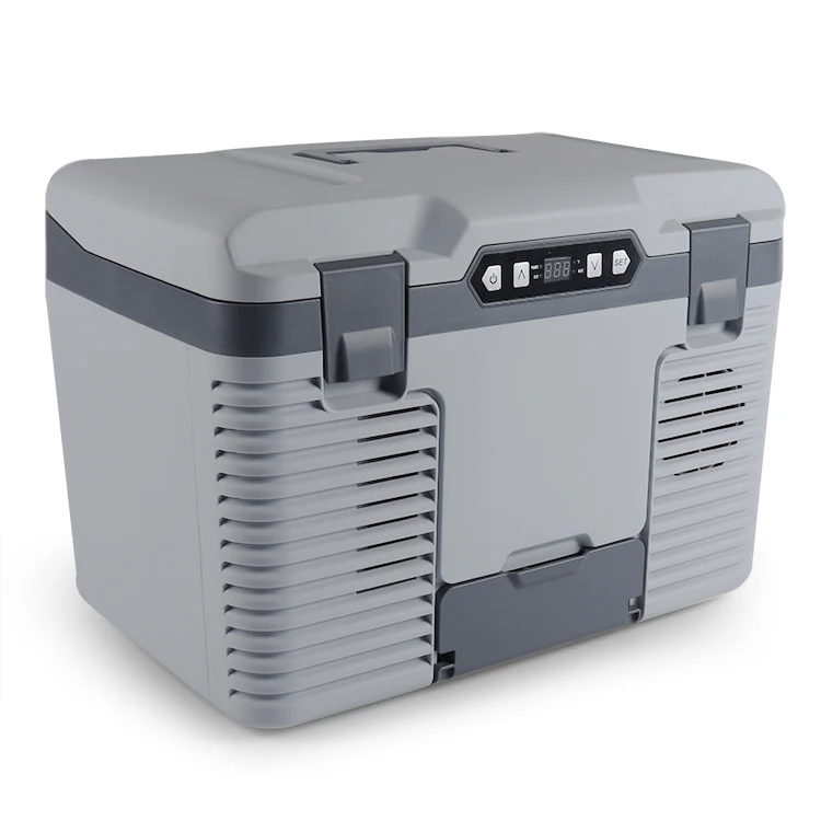 portable compressor car fridge freezer double temperature control