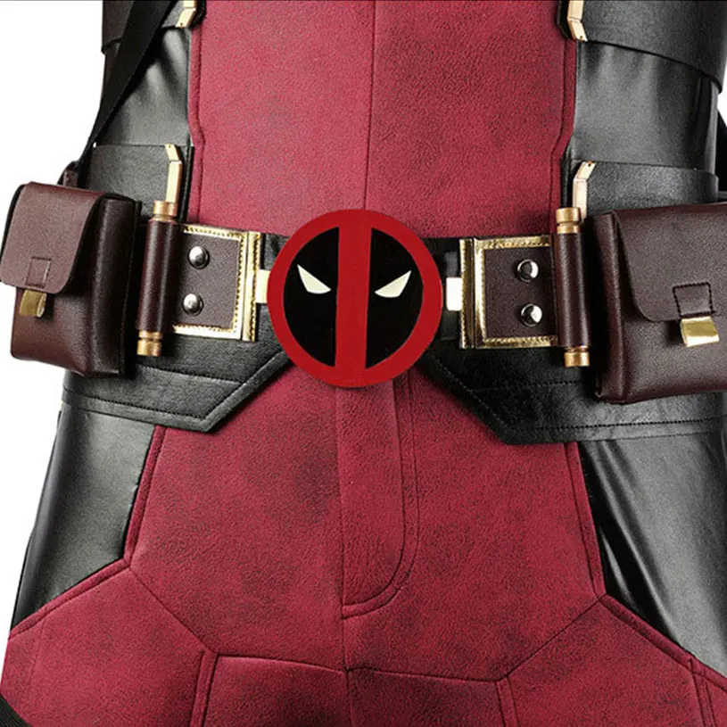 Factory Supply Realistic Party Cosplay Dead Pool 3 Wade Wilson Costume Wearable Suit