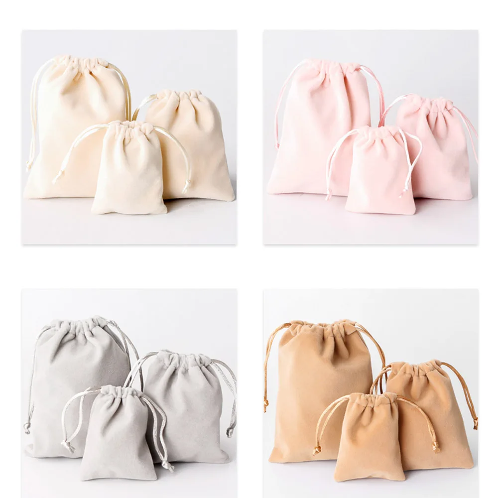 Customized Velvet Bag/Velvet Gift Bag Pouches For Jewelry