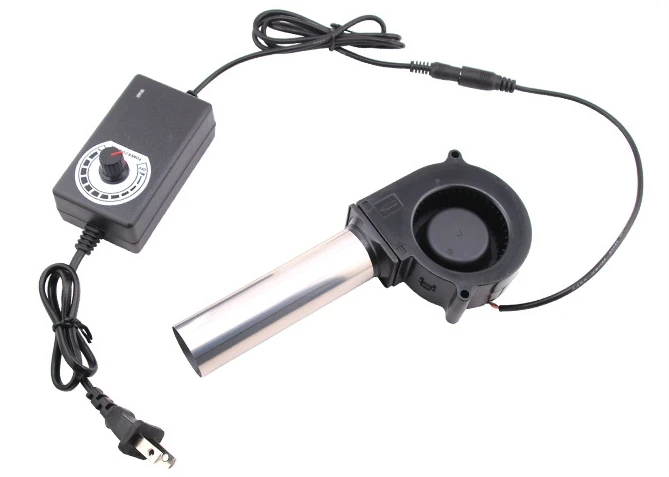 9733/7530 турбина 220 В регулируемая скорость вентилятор охлаждения центробежный двойная шаровая древесный огонь гриль для барбекю