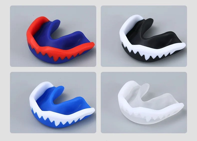 Wholesale OEM Professional Gel Fighting Fierce Custom Modable Teeth Rubber Sports Fitness Gum Shield Mouth Guard