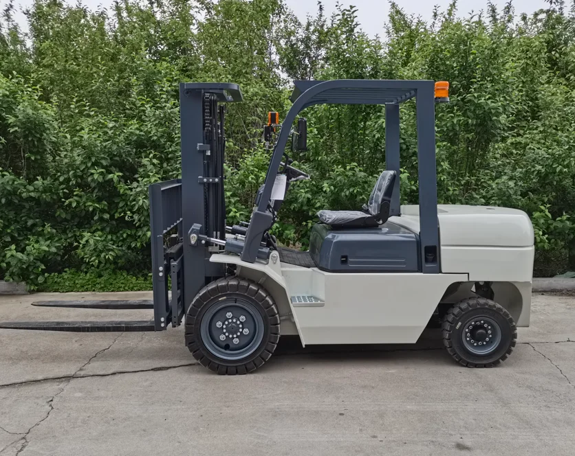 big forklift 2t 3t 5t with 4 big wheels