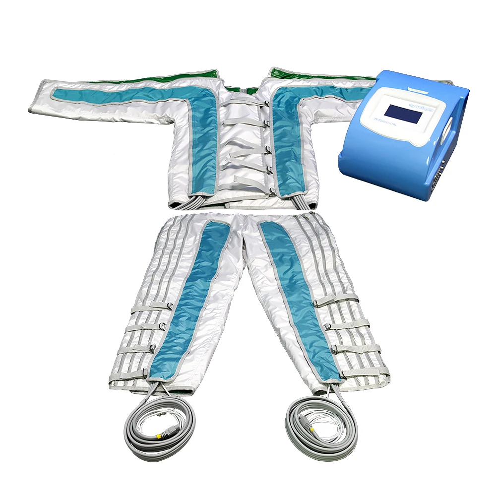 24 way infrared space suit top with pants for whole body massage and lymphatic detoxification can shape the body