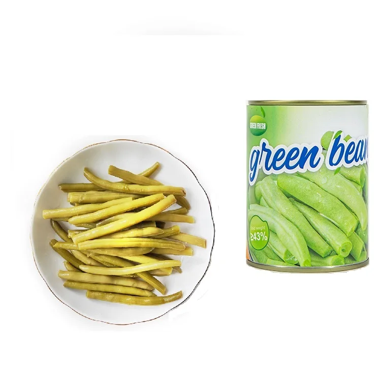 Customize new season healthy food from chinese factory canned beans  in tin  in brine low price & high quality