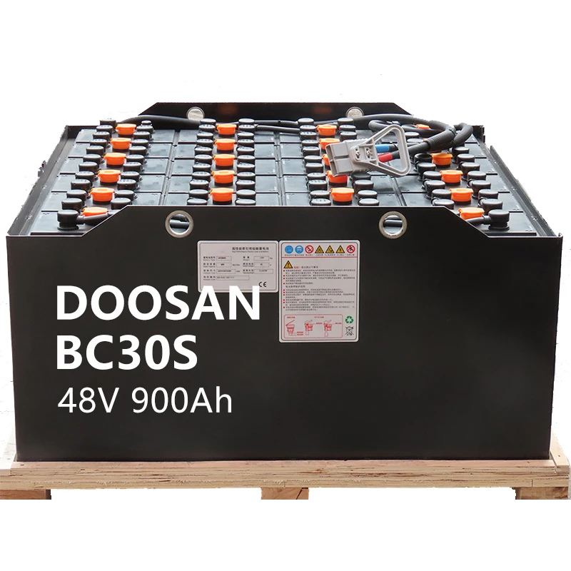 Сменный Аккумулятор для вилочного погрузчика DOOSAN B30S 48 В 900Ah аккумулятор электрического 48V10PZS900