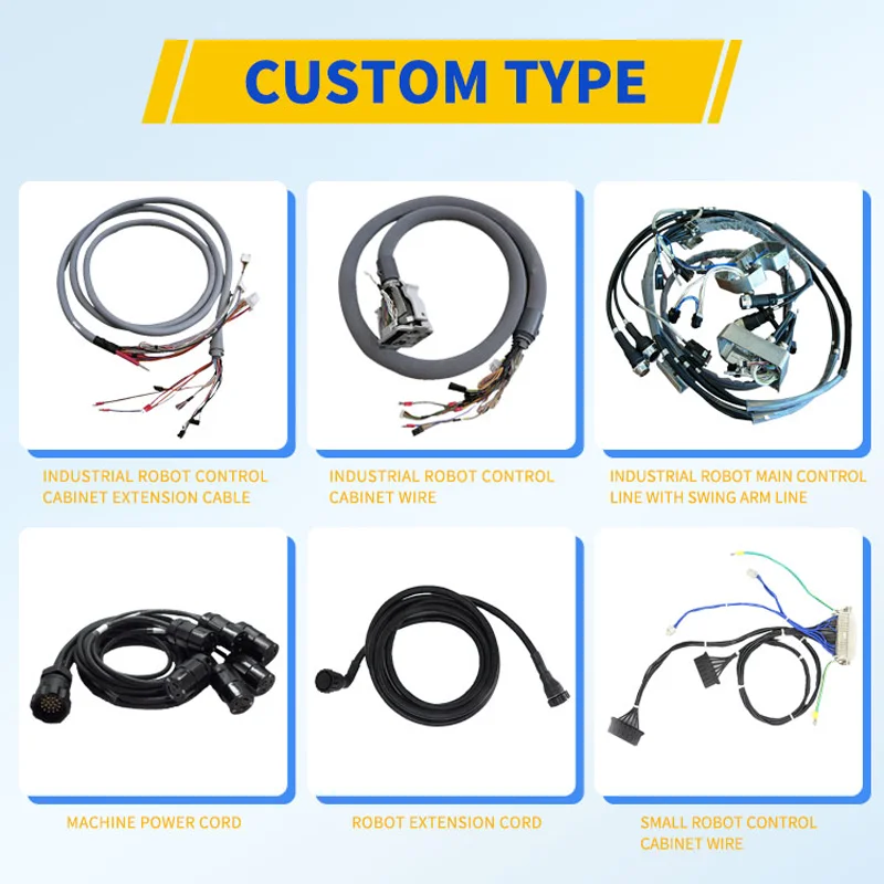 Robotic automation cables AVG wire harness Industrial robot High-flex drag chain wire harness