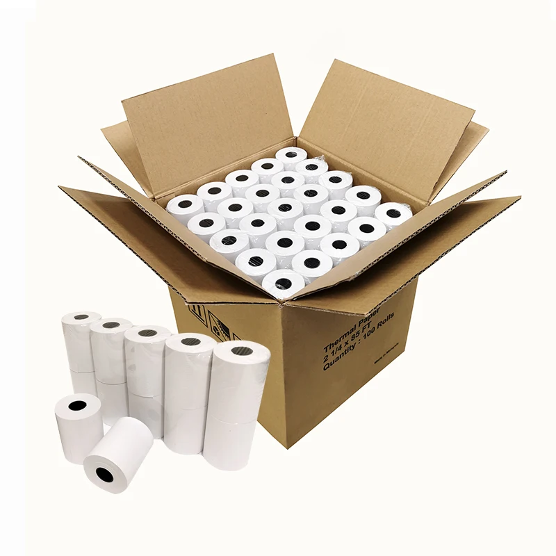 Thermal taxi meter paper roll Korea thermal paper rolls 55mm width for POS machine