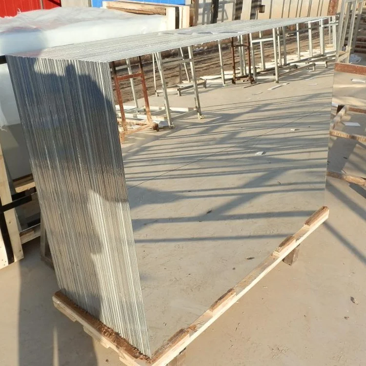 Factory Price 1mm to 6mm Extra Clear Aluminum Mirror Glass Double Coated