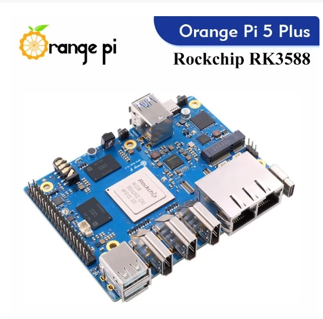 Orange Pi 5 Plus 32GB RAM Single Board Computer RK3588 PCIE Module External Wifi6.0+BT5.0 SSD Orange Pi5 Plus Run Android Debian