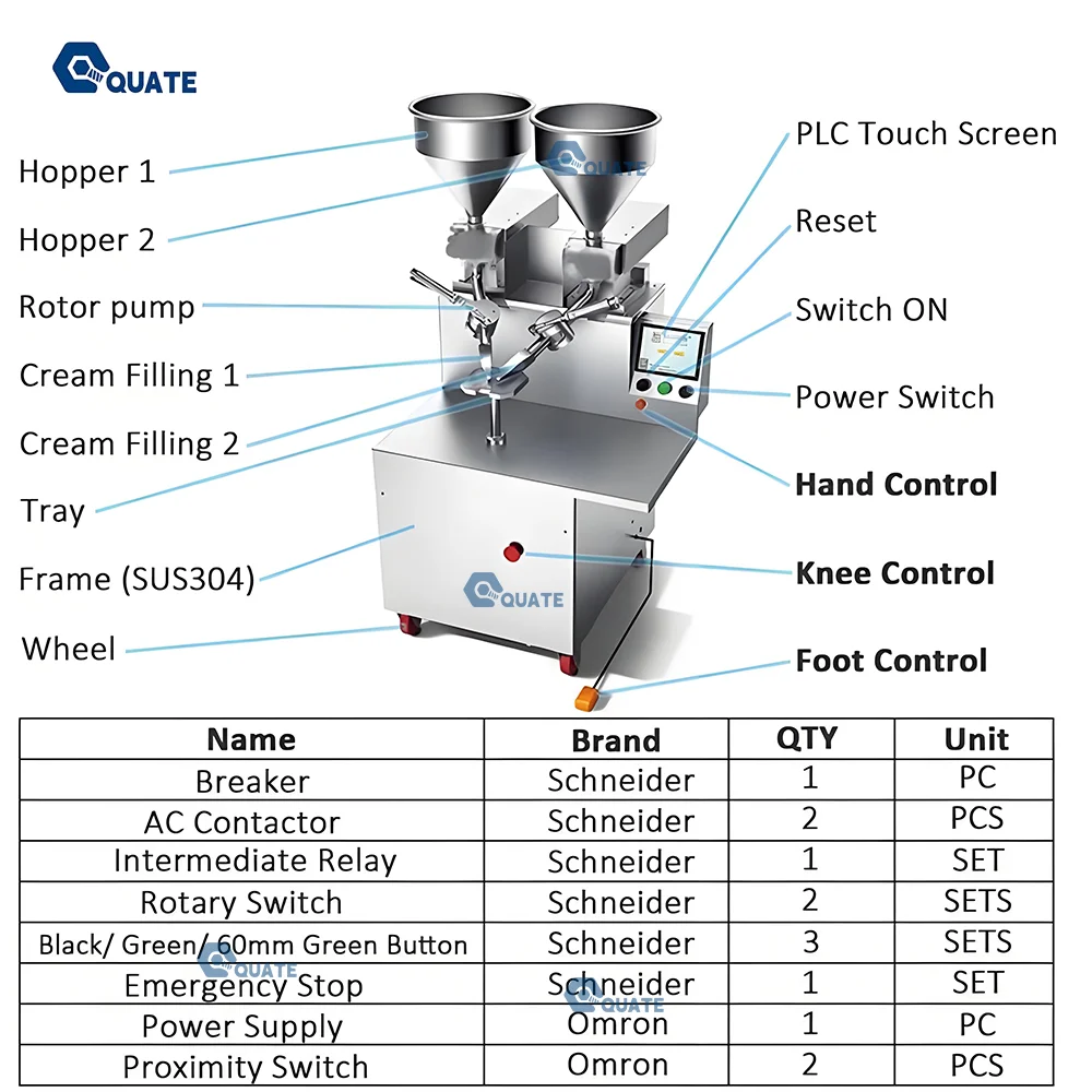 Cake  Coating Industrial Frosting Applicator for Automatic cake icing decorating  Crepe  Cream Spreading  cake icing machine