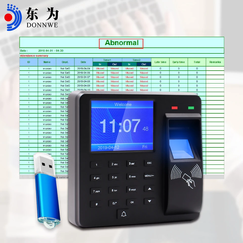 Cheap Price Multi-language Off Network Biometric Fingerprint Reader Access Control Terminal for Building Gate M10