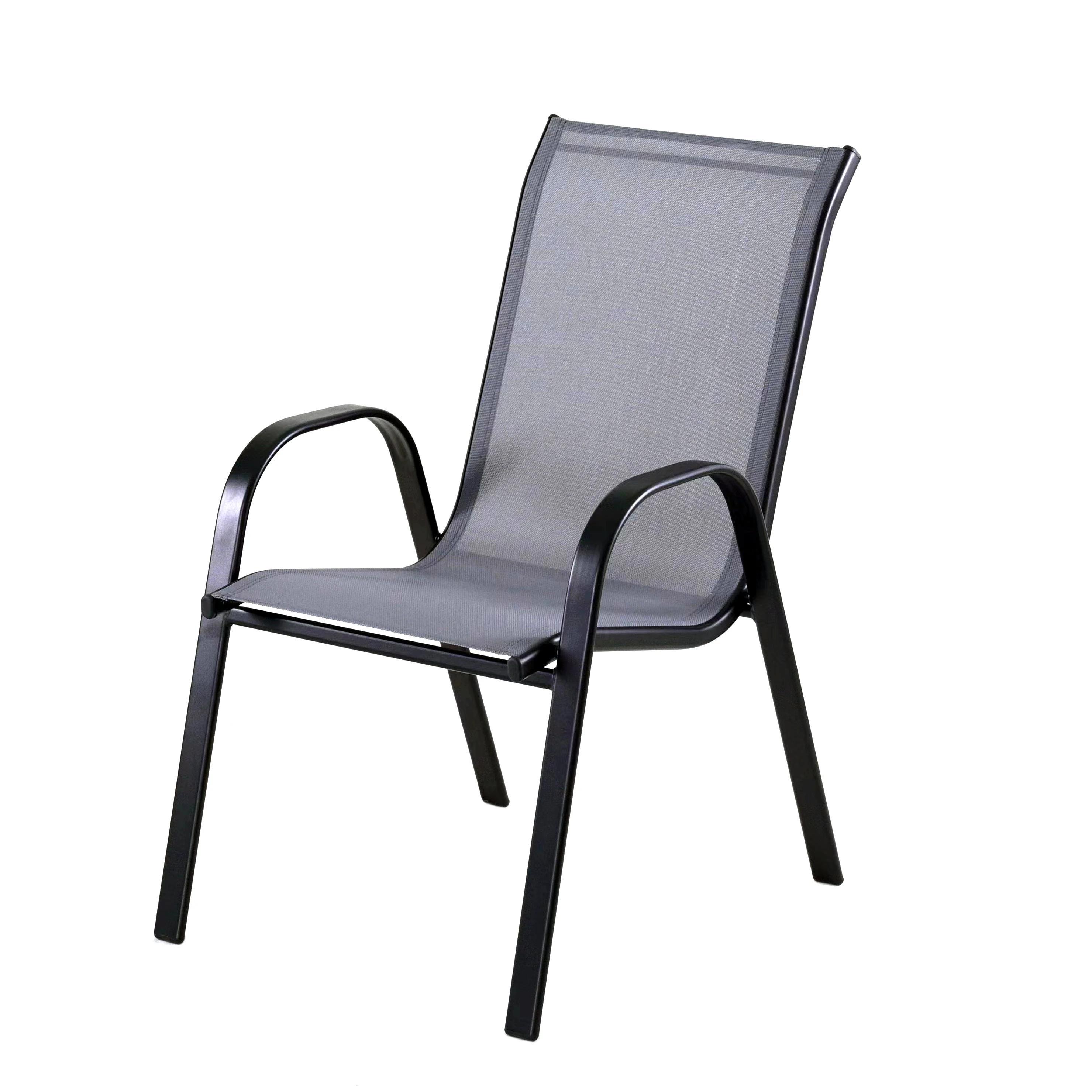 2x1textoline Steel Frame Chair Sets Garden Steel Modern Comfortable Customized High End Outdoor Furniture Chair