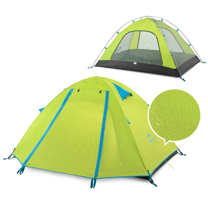  Палатка Naturehike P-Series upgrade UPF 50 + zelt barraca 2 3 4 человек водонепроницаемая семейная складная палатка для кемпинга на открытом
