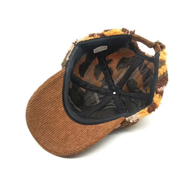 2023 Winter New Camouflage Baseball Caps Wholesale Fashion Warm Duck Tongue Cap