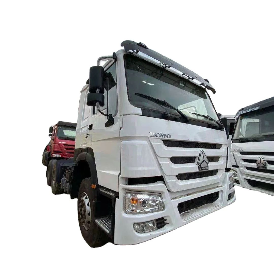 Used Heavy Duty Tractor Truck SINOTRUK 375hp Truck Head HOWO Trailer Head Diesel Tractor