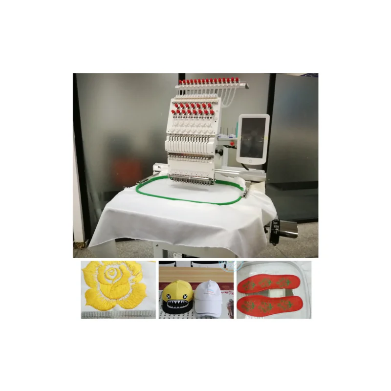 1 головка вышивальная машина с лазерной резкой для шапок футболки брюки логотип вышивка заводская цена ткани