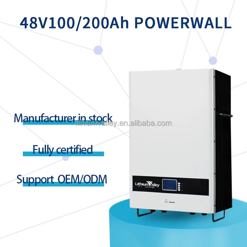 5KWH LiFEPO4 Battery pack 5000wh off grid power wall 48v 100ah battery solar system with backup lithium iron phosphate battery